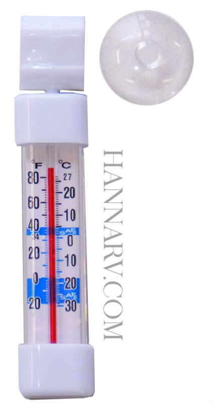 Prime Products 12-3031 Vertical Refrigerator / Freezer Thermometer